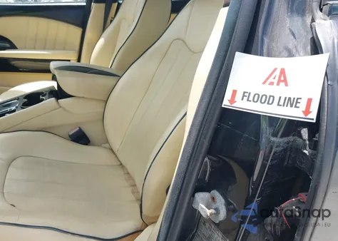 2012 Maserati Quattroporte S из США, поврежденный, VIN ZAM39JKA0C0064361